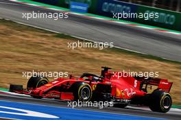 Sebastian Vettel (GER) Ferrari SF1000. 15.08.2020. Formula 1 World Championship, Rd 6, Spanish Grand Prix, Barcelona, Spain, Qualifying Day.