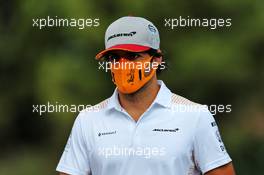 Carlos Sainz Jr (ESP) McLaren. 16.08.2020. Formula 1 World Championship, Rd 6, Spanish Grand Prix, Barcelona, Spain, Race Day.