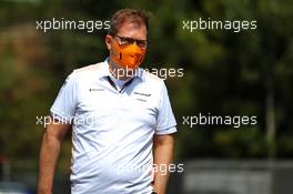 Andreas Seidl, McLaren Managing Director. 13.08.2020. Formula 1 World Championship, Rd 6, Spanish Grand Prix, Barcelona, Spain, Preparation Day.