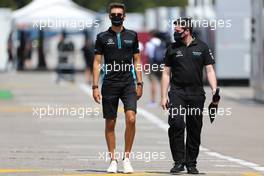 George Russell (GBR) Williams Racing. 13.08.2020. Formula 1 World Championship, Rd 6, Spanish Grand Prix, Barcelona, Spain, Preparation Day.