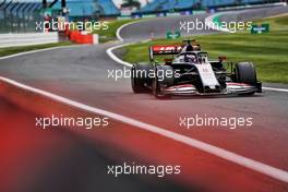Romain Grosjean (FRA) Haas F1 Team VF-20.                                31.07.2020. Formula 1 World Championship, Rd 4, British Grand Prix, Silverstone, England, Practice Day.