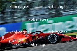 Sebastian Vettel (GER) Ferrari SF1000.                                31.07.2020. Formula 1 World Championship, Rd 4, British Grand Prix, Silverstone, England, Practice Day.