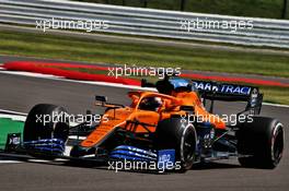 Carlos Sainz Jr (ESP) McLaren MCL35. 31.07.2020. Formula 1 World Championship, Rd 4, British Grand Prix, Silverstone, England, Practice Day.