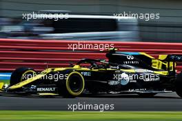 Esteban Ocon (FRA) Renault F1 Team RS20.                                31.07.2020. Formula 1 World Championship, Rd 4, British Grand Prix, Silverstone, England, Practice Day.
