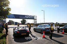 Circuit atmosphere - circuit entrance. 31.07.2020. Formula 1 World Championship, Rd 4, British Grand Prix, Silverstone, England, Practice Day.