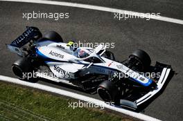 Nicholas Latifi (CDN) Williams Racing FW43. 31.07.2020. Formula 1 World Championship, Rd 4, British Grand Prix, Silverstone, England, Practice Day.