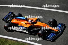 Lando Norris (GBR) McLaren MCL35. 31.07.2020. Formula 1 World Championship, Rd 4, British Grand Prix, Silverstone, England, Practice Day.