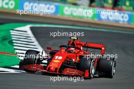 Charles Leclerc (MON) Ferrari SF1000.                                31.07.2020. Formula 1 World Championship, Rd 4, British Grand Prix, Silverstone, England, Practice Day.