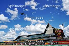 Grid atmosphere - Spitfire flyover.                                02.08.2020. Formula 1 World Championship, Rd 4, British Grand Prix, Silverstone, England, Race Day.