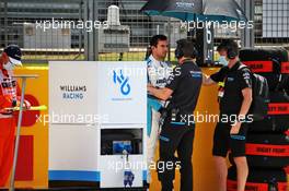 Nicholas Latifi (CDN) Williams Racing on the grid. 02.08.2020. Formula 1 World Championship, Rd 4, British Grand Prix, Silverstone, England, Race Day.