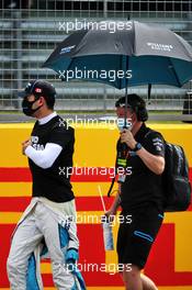 Nicholas Latifi (CDN) Williams Racing on the grid. 02.08.2020. Formula 1 World Championship, Rd 4, British Grand Prix, Silverstone, England, Race Day.