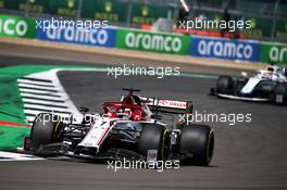Kimi Raikkonen (FIN) Alfa Romeo Racing C39. 02.08.2020. Formula 1 World Championship, Rd 4, British Grand Prix, Silverstone, England, Race Day.