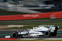 Nicholas Latifi (CDN) Williams Racing FW43.                                02.08.2020. Formula 1 World Championship, Rd 4, British Grand Prix, Silverstone, England, Race Day.