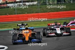 Lando Norris (GBR) McLaren MCL35. 02.08.2020. Formula 1 World Championship, Rd 4, British Grand Prix, Silverstone, England, Race Day.