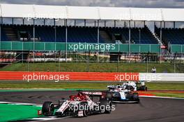 Kimi Raikkonen (FIN) Alfa Romeo Racing C39.                                02.08.2020. Formula 1 World Championship, Rd 4, British Grand Prix, Silverstone, England, Race Day.