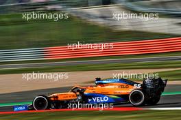 Carlos Sainz Jr (ESP) McLaren MCL35.                                02.08.2020. Formula 1 World Championship, Rd 4, British Grand Prix, Silverstone, England, Race Day.