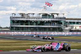 Lance Stroll (CDN) Racing Point F1 Team RP20. 02.08.2020. Formula 1 World Championship, Rd 4, British Grand Prix, Silverstone, England, Race Day.