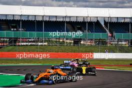 Lando Norris (GBR) McLaren MCL35.                                02.08.2020. Formula 1 World Championship, Rd 4, British Grand Prix, Silverstone, England, Race Day.