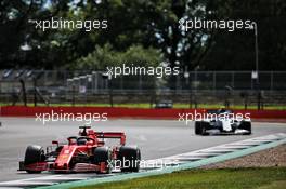 Sebastian Vettel (GER) Ferrari SF1000. 02.08.2020. Formula 1 World Championship, Rd 4, British Grand Prix, Silverstone, England, Race Day.