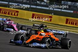 Lando Norris (GBR) McLaren MCL35. 02.08.2020. Formula 1 World Championship, Rd 4, British Grand Prix, Silverstone, England, Race Day.