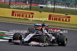 Romain Grosjean (FRA) Haas F1 Team VF-20. 02.08.2020. Formula 1 World Championship, Rd 4, British Grand Prix, Silverstone, England, Race Day.