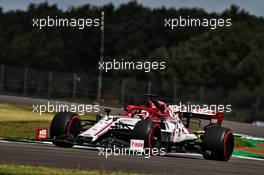 Kimi Raikkonen (FIN) Alfa Romeo Racing C39. 01.08.2020. Formula 1 World Championship, Rd 4, British Grand Prix, Silverstone, England, Qualifying Day.