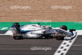 George Russell (GBR) Williams Racing FW43.                                01.08.2020. Formula 1 World Championship, Rd 4, British Grand Prix, Silverstone, England, Qualifying Day.
