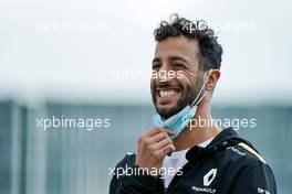 Daniel Ricciardo (AUS) Renault F1 Team.                                01.08.2020. Formula 1 World Championship, Rd 4, British Grand Prix, Silverstone, England, Qualifying Day.