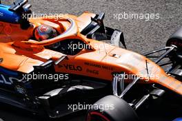 Carlos Sainz Jr (ESP) McLaren MCL35.                                01.08.2020. Formula 1 World Championship, Rd 4, British Grand Prix, Silverstone, England, Qualifying Day.