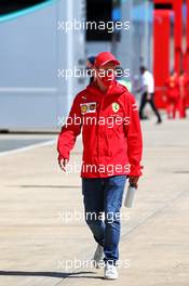 Sebastian Vettel (GER) Ferrari. 02.08.2020. Formula 1 World Championship, Rd 4, British Grand Prix, Silverstone, England, Race Day.