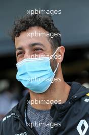 Daniel Ricciardo (AUS) Renault F1 Team. 02.08.2020. Formula 1 World Championship, Rd 4, British Grand Prix, Silverstone, England, Race Day.