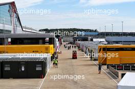 Paddock atmosphere. 30.07.2020. Formula 1 World Championship, Rd 4, British Grand Prix, Silverstone, England, Preparation Day.