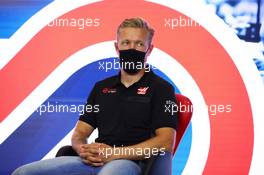 Kevin Magnussen (DEN) Haas F1 Team in the FIA Press Conference. 30.07.2020. Formula 1 World Championship, Rd 4, British Grand Prix, Silverstone, England, Preparation Day.