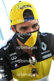 Esteban Ocon (FRA) Renault F1 Team. 30.07.2020. Formula 1 World Championship, Rd 4, British Grand Prix, Silverstone, England, Preparation Day.