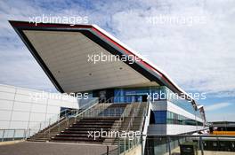 Paddock atmosphere - The Wing building. 30.07.2020. Formula 1 World Championship, Rd 4, British Grand Prix, Silverstone, England, Preparation Day.