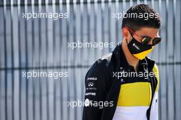 Esteban Ocon (FRA) Renault F1 Team. 30.07.2020. Formula 1 World Championship, Rd 4, British Grand Prix, Silverstone, England, Preparation Day.
