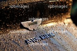 Aston Martin car - logo. 09.10.2020. Formula 1 World Championship, Rd 11, Eifel Grand Prix, Nurbugring, Germany, Practice Day.