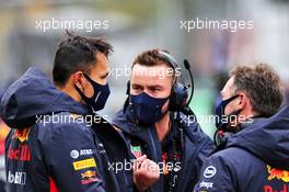 Alexander Albon (THA) Red Bull Racing on the grid. 11.10.2020. Formula 1 World Championship, Rd 11, Eifel Grand Prix, Nurbugring, Germany, Race Day.
