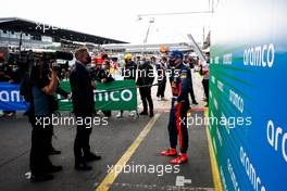 Max Verstappen (NLD) Red Bull Racing in parc ferme with David Coulthard (GBR) Channel 4 F1 Commentator. 11.10.2020. Formula 1 World Championship, Rd 11, Eifel Grand Prix, Nurbugring, Germany, Race Day.