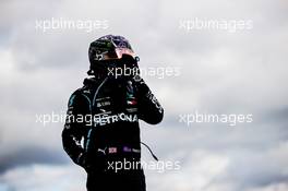 Race winner Lewis Hamilton (GBR) Mercedes AMG F1 celebrates in parc ferme. 11.10.2020. Formula 1 World Championship, Rd 11, Eifel Grand Prix, Nurbugring, Germany, Race Day.