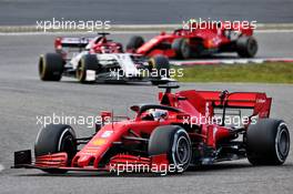 Sebastian Vettel (GER) Ferrari SF1000. 11.10.2020. Formula 1 World Championship, Rd 11, Eifel Grand Prix, Nurbugring, Germany, Race Day.
