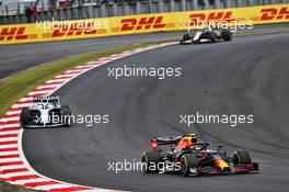 Alexander Albon (THA) Red Bull Racing RB16. 11.10.2020. Formula 1 World Championship, Rd 11, Eifel Grand Prix, Nurbugring, Germany, Race Day.
