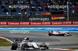Pierre Gasly (FRA) AlphaTauri AT01. 11.10.2020. Formula 1 World Championship, Rd 11, Eifel Grand Prix, Nurbugring, Germany, Race Day.