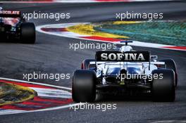 George Russell (GBR) Williams Racing FW43. 10.10.2020. Formula 1 World Championship, Rd 11, Eifel Grand Prix, Nurbugring, Germany, Qualifying Day.