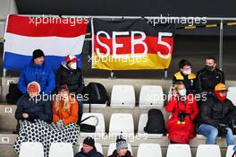 Circuit atmosphere - fans in the grandstand. 10.10.2020. Formula 1 World Championship, Rd 11, Eifel Grand Prix, Nurbugring, Germany, Qualifying Day.