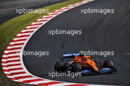 Lando Norris (GBR) McLaren MCL35. 10.10.2020. Formula 1 World Championship, Rd 11, Eifel Grand Prix, Nurbugring, Germany, Qualifying Day.