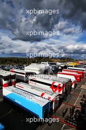 The paddock. 10.10.2020. Formula 1 World Championship, Rd 11, Eifel Grand Prix, Nurbugring, Germany, Qualifying Day.