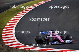 Sergio Perez (MEX) Racing Point F1 Team RP19. 10.10.2020. Formula 1 World Championship, Rd 11, Eifel Grand Prix, Nurbugring, Germany, Qualifying Day.