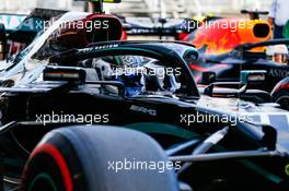Valtteri Bottas (FIN) Mercedes AMG F1 W11 in qualifying parc ferme. 10.10.2020. Formula 1 World Championship, Rd 11, Eifel Grand Prix, Nurbugring, Germany, Qualifying Day.