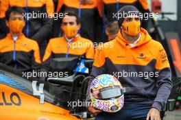 Carlos Sainz Jr (ESP) McLaren - World Mental Health Day, to be observed on 10th October. 08.10.2020. Formula 1 World Championship, Rd 11, Eifel Grand Prix, Nurbugring, Germany, Preparation Day.
